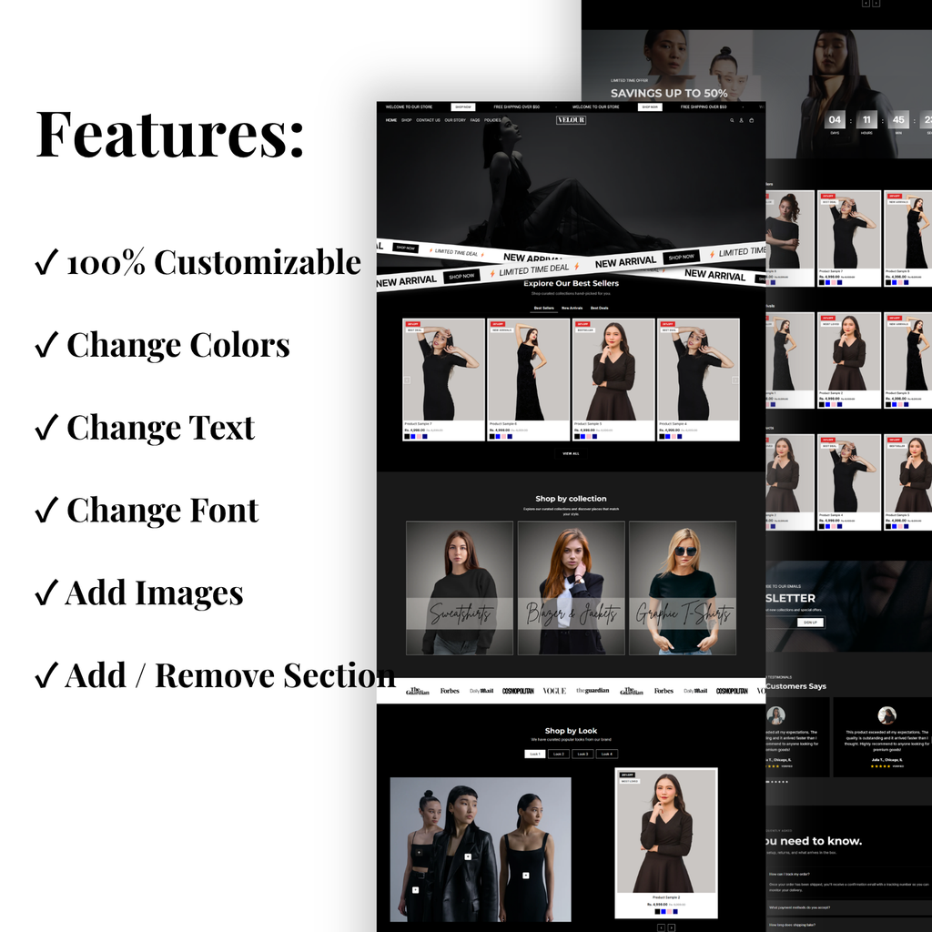 Velour Theme | Shopify Theme Template with High-Converting Product Page