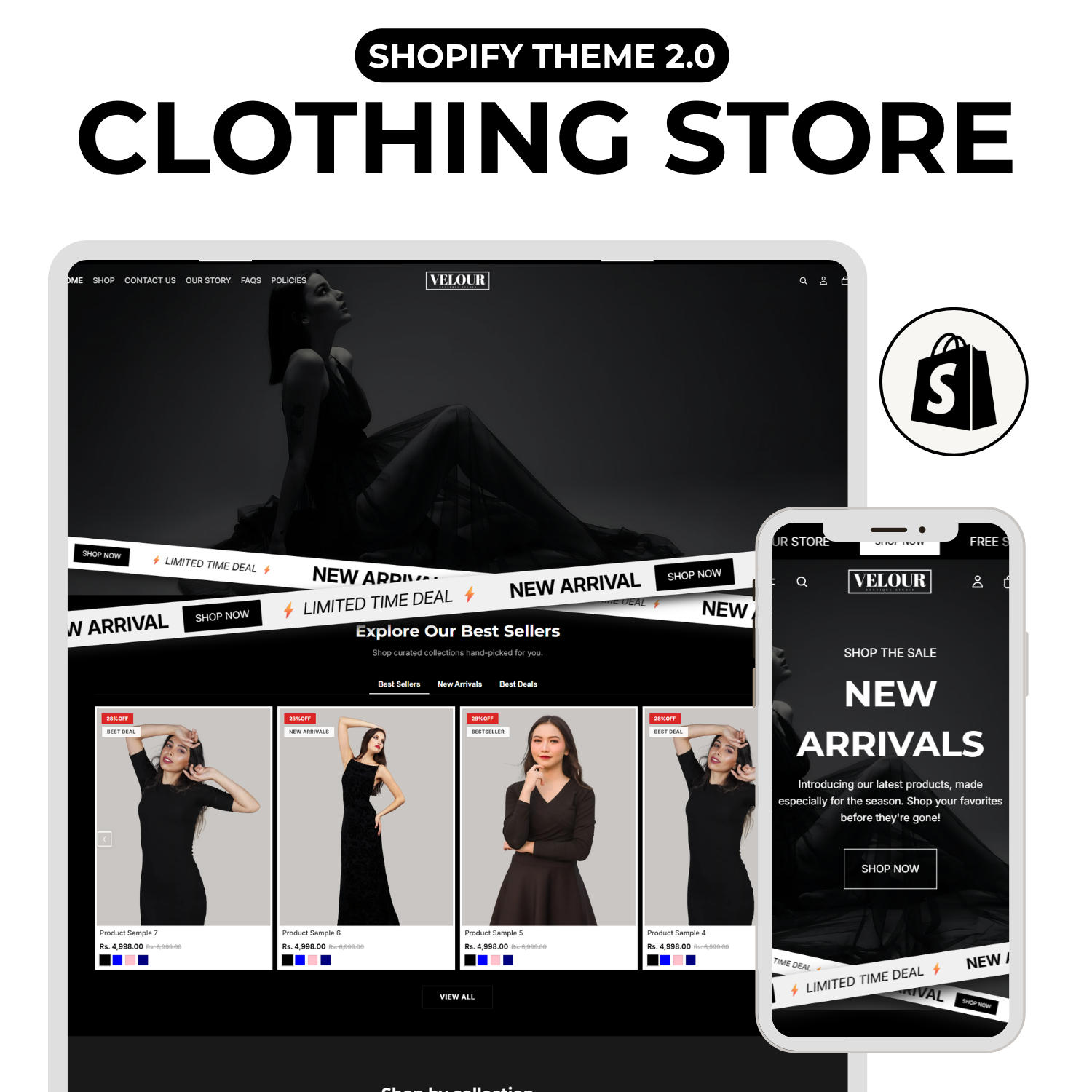 Velour Theme | Shopify Theme Template with High-Converting Product Page