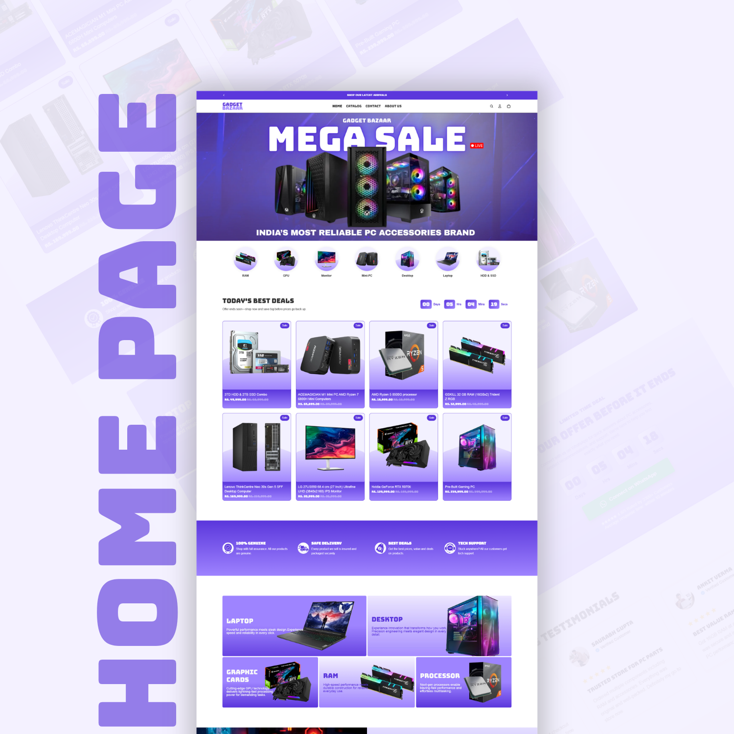Gadget Bazaar | Shopify Theme Template with High-Converting Product Page