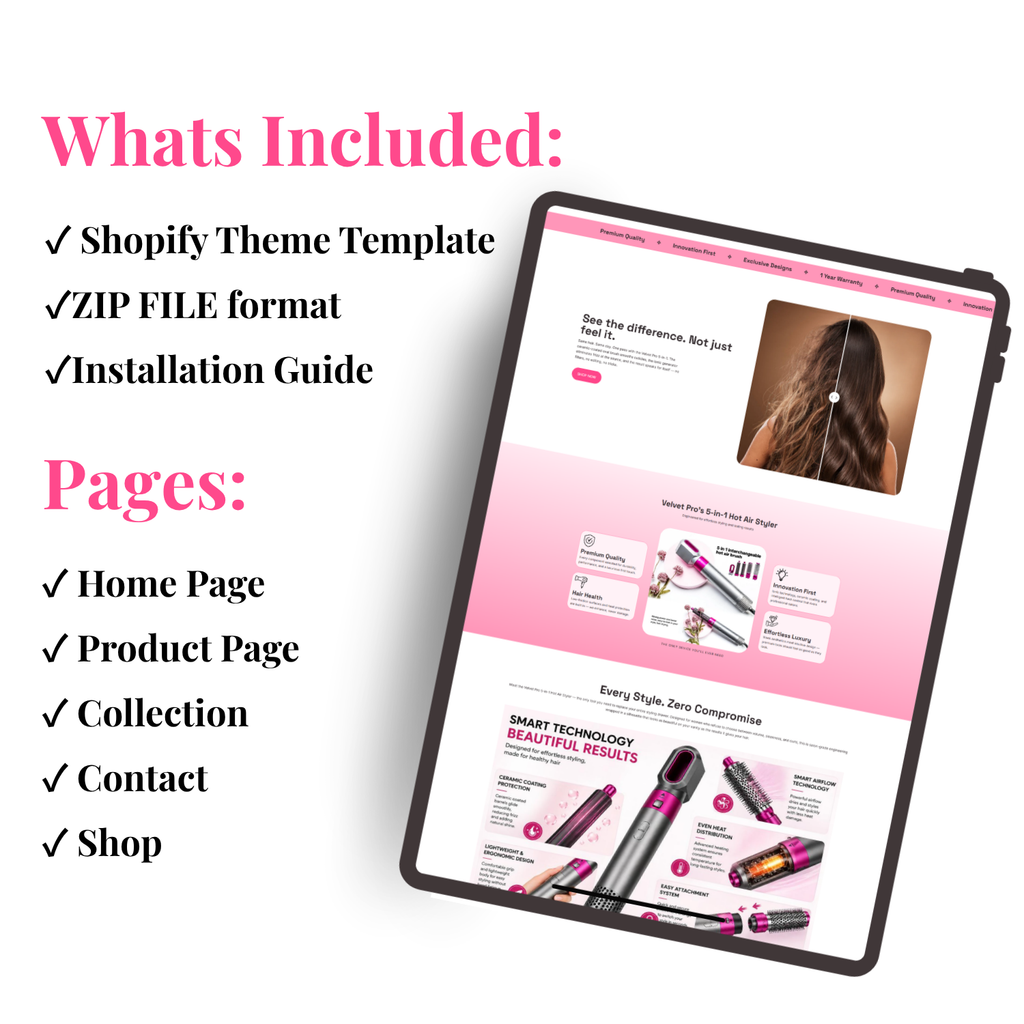 Velvet Pro- Shopify Store Template with High Converting Product Page