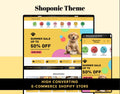 Shoponic Theme | Shopify Theme for Dropshipping & E-Commerce with High-Converting Product Page