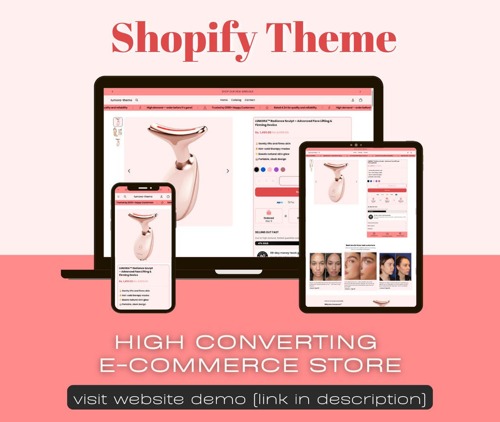 Lumora Theme | Shopify Theme Template with High-Converting Product Page