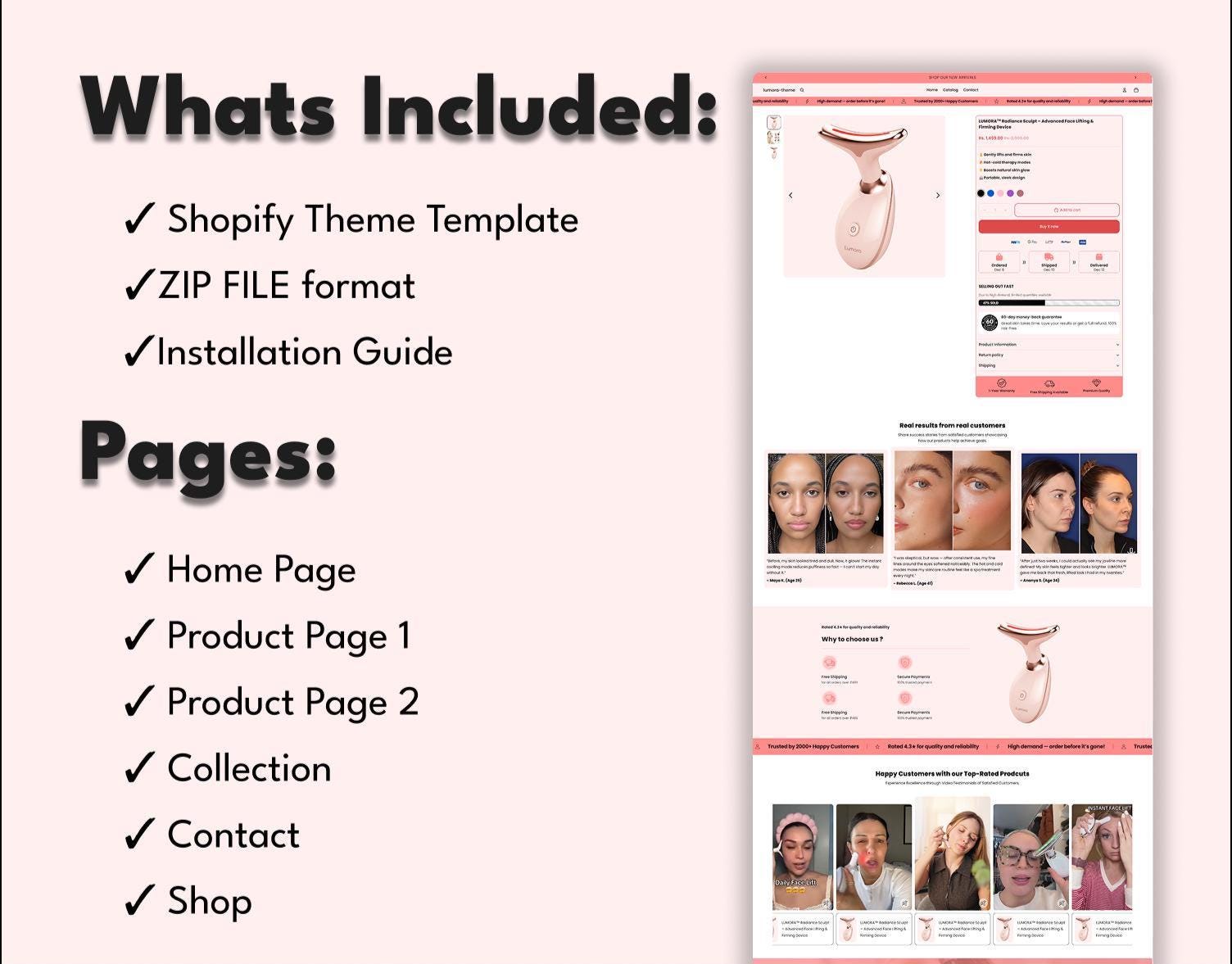 Lumora Theme | Shopify Theme Template with High-Converting Product Page