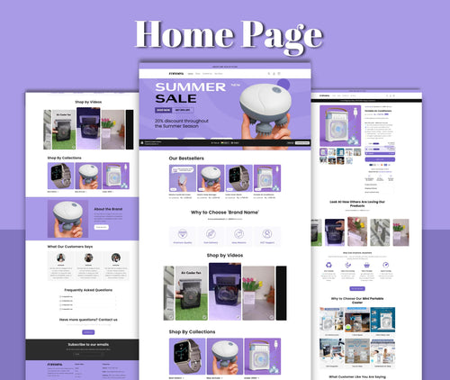 Festrova- Shopify Store Template with High Converting Product Page