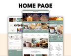 Meadow Flames Theme | Candle Store Shopify Theme | Olive Green E-Commerce Template (Digital Download)