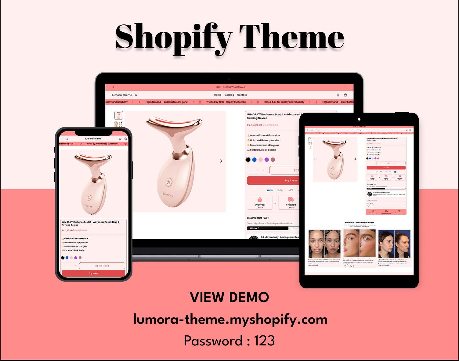 Lumora Theme | Shopify Theme Template with High-Converting Product Page