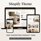 BareWaxCo Theme | Candle Store Shopify Theme | Beige and Grey E-Commerce Template with Product Page