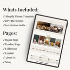 BareWaxCo Theme | Candle Store Shopify Theme | Beige and Grey E-Commerce Template with Product Page