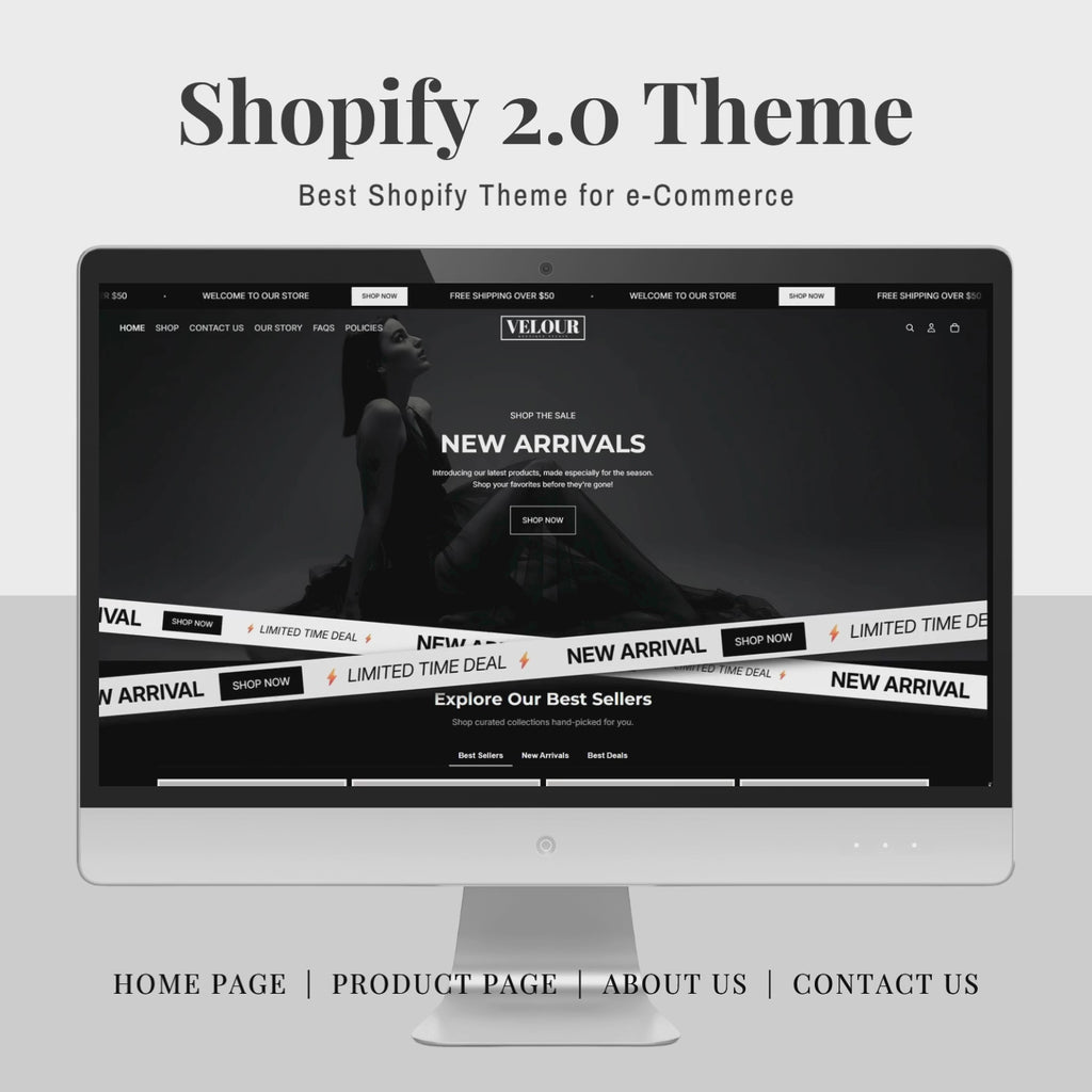 Velour Theme | Shopify Theme Template with High-Converting Product Page
